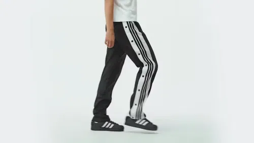 Женские спортивные брюки свободного кроя Adibreak Adidas Originals, черный — фото 2
