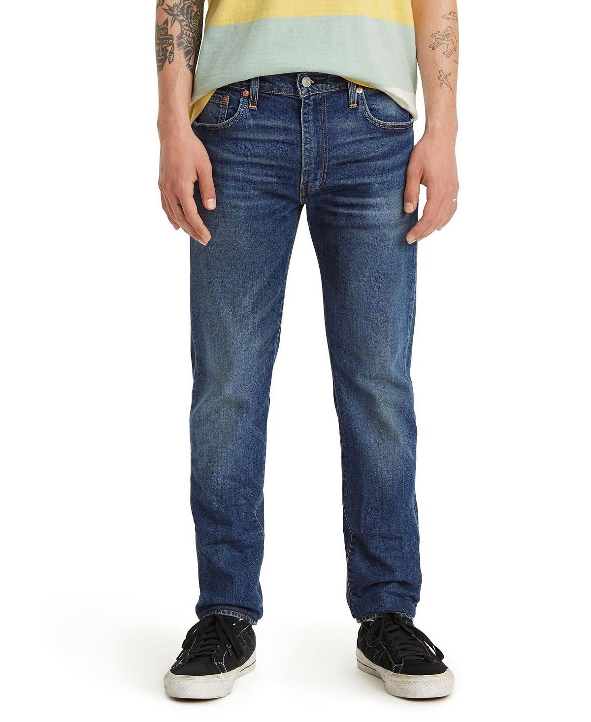 Джинсы Levi's 512 Slim Tapered, темно-синий индиго