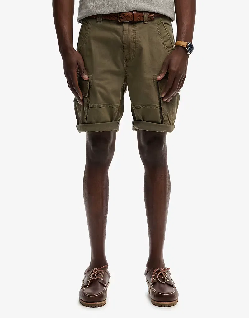 Карго-шорты Superdry Core луковый лук
