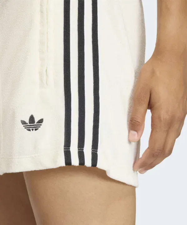 Шорты из махровой ткани Firebird, Adidas, белый — фото 3