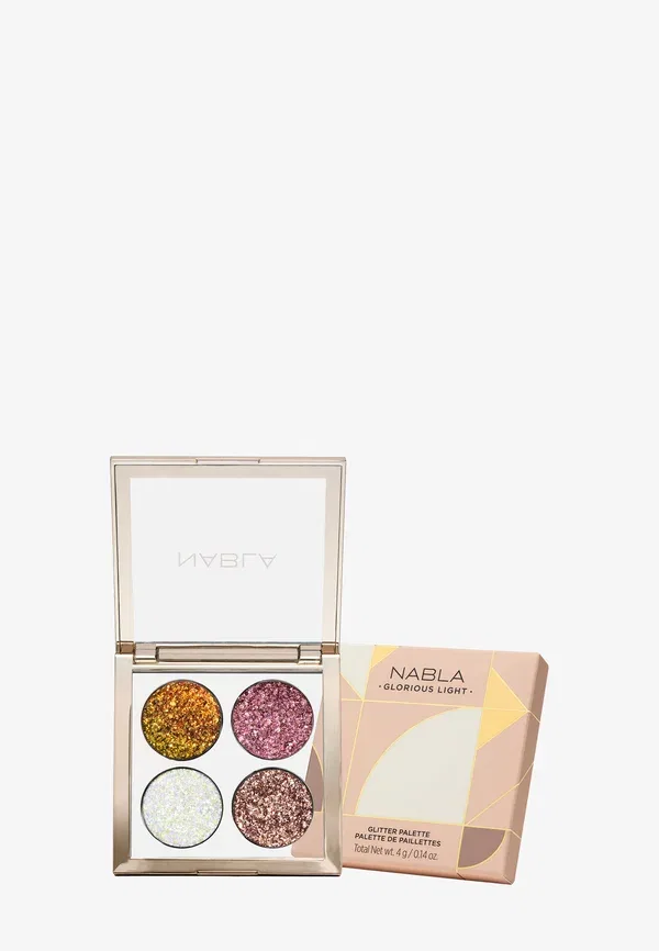 Палетка теней Glitter Glorious Lights Nabla, 4 г