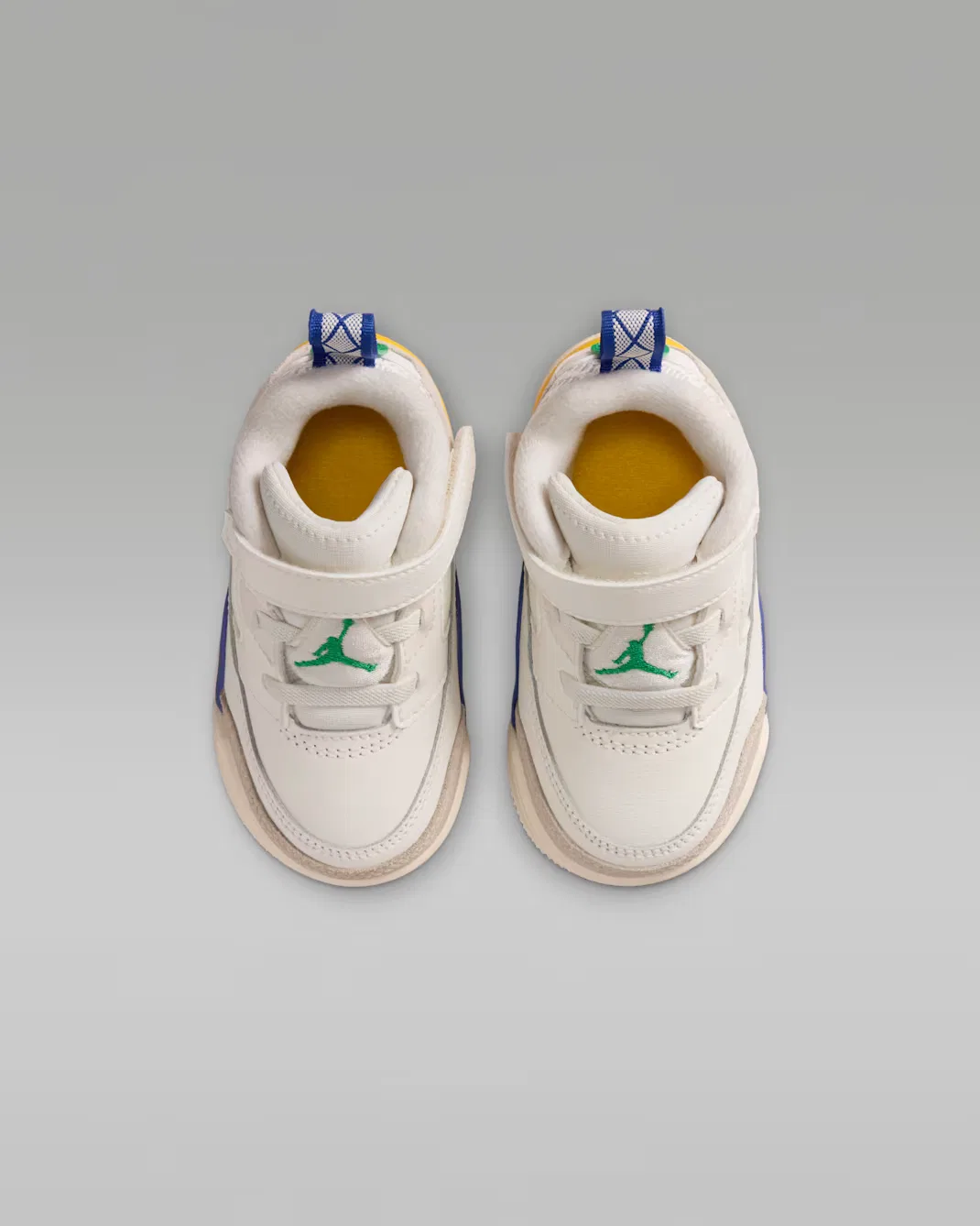 Детская/подростковая обувь Jordan Spizike Low, Sail/Old Royal/Phantom/Lucky Green — фото 4
