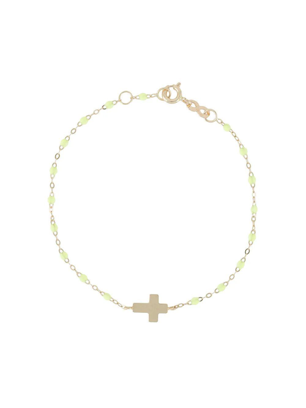 

Браслет Cross Charm Classic Gigi из розового золота Gigi Clozeau, металлик
