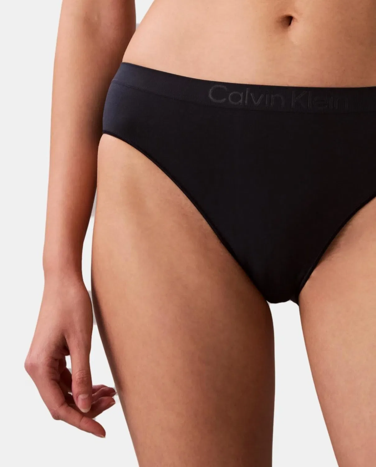 Женские трусы из микрофибры с логотипом Braga Calvin Klein, Azul