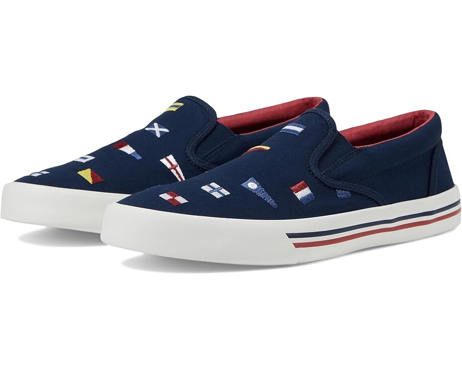 

Кроссовки Sperry Striper II Slip-On Seasonal, темно-синий