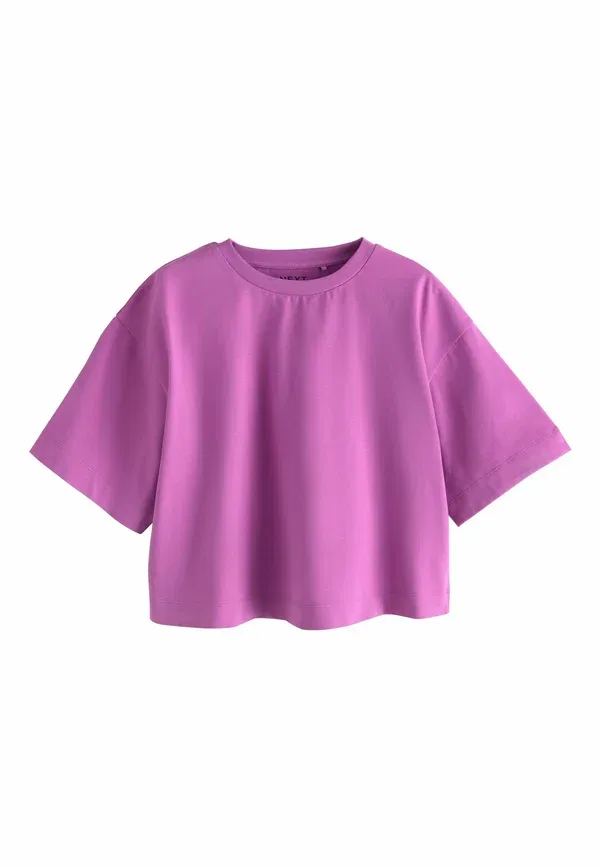 Набор футболок 5шт, Regular fit, basic t-shirt Next, Pink/Purple/White, белый/фиолетовый/розовый — фото 3