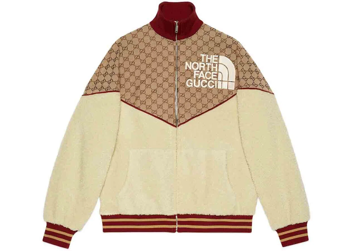 Мужская куртка с принтом Jacket Gucci, Beige Ebony