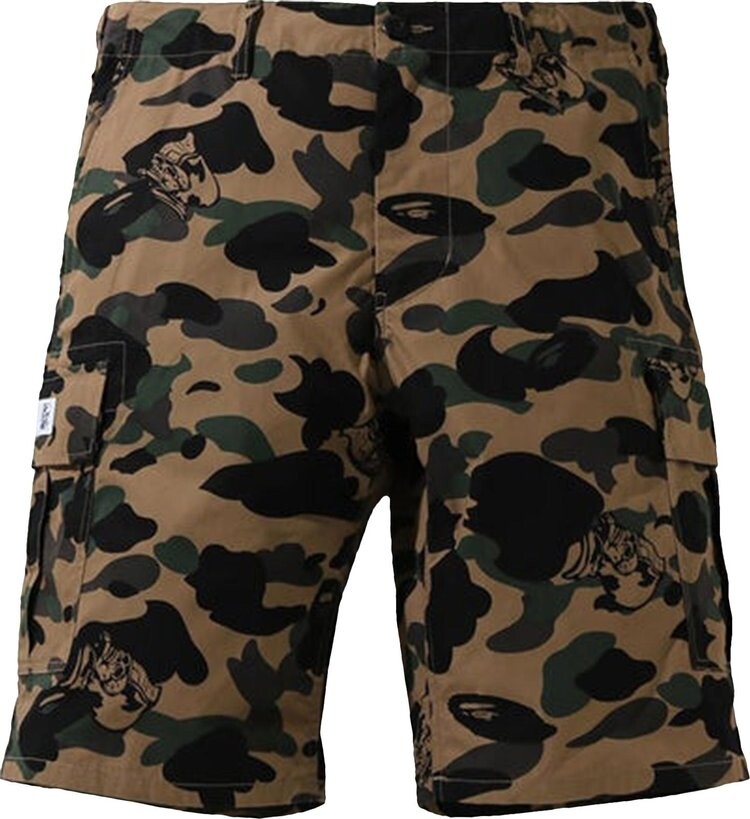 

Шорты BAPE Ursus Military Shorts 'Olive', зеленый