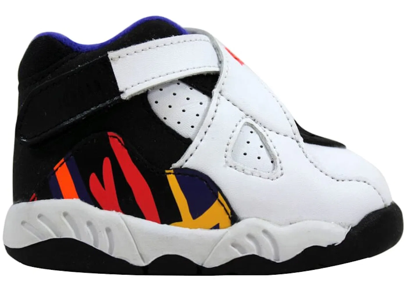 Детские кроссовки Lifestyle Jordan 8 Retro Jordan, White/Infrared 23 Black Bright Concord