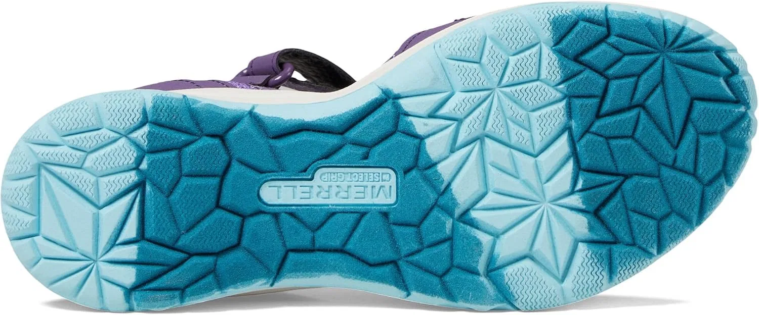 Детские сандалии Hydro Lily для девочек Merrell, Purple/Ice Blue — фото 4