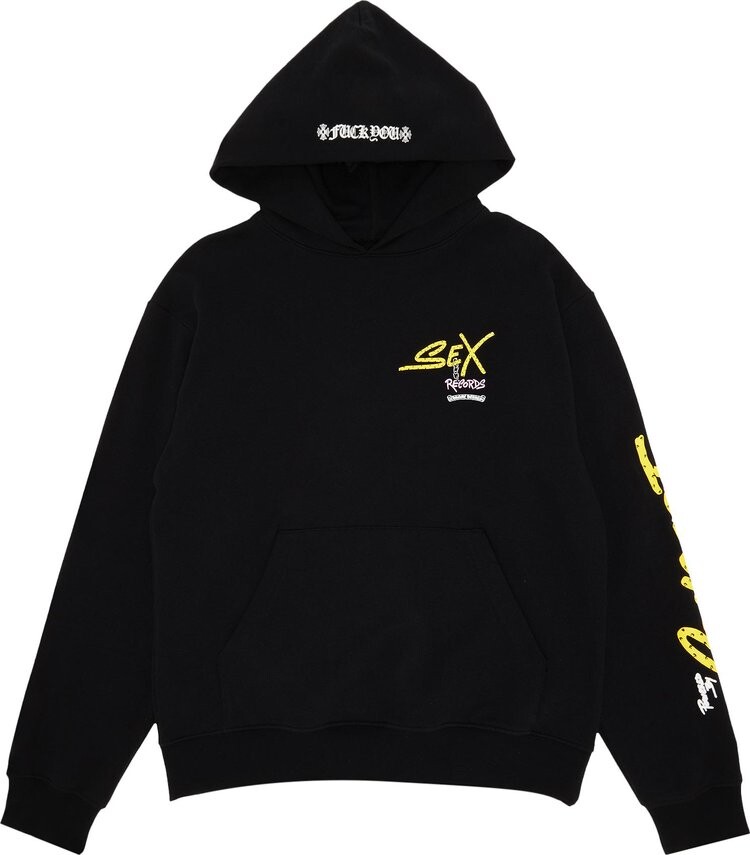 Худи Chrome Hearts x Matty Boy Sex Records Hoodie 'Black', черный