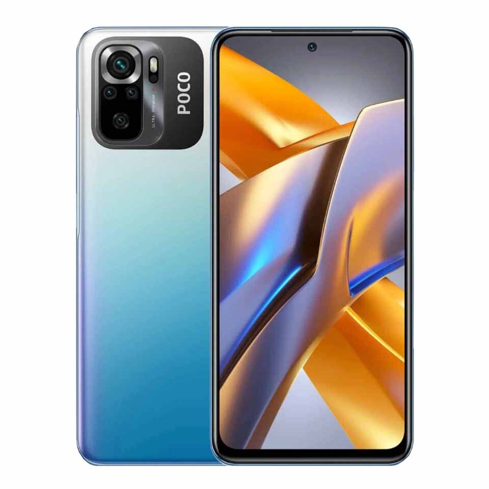 

Смартфон POCO M5s, 6Гб/128Гб, 2 Nano-SIM, синий