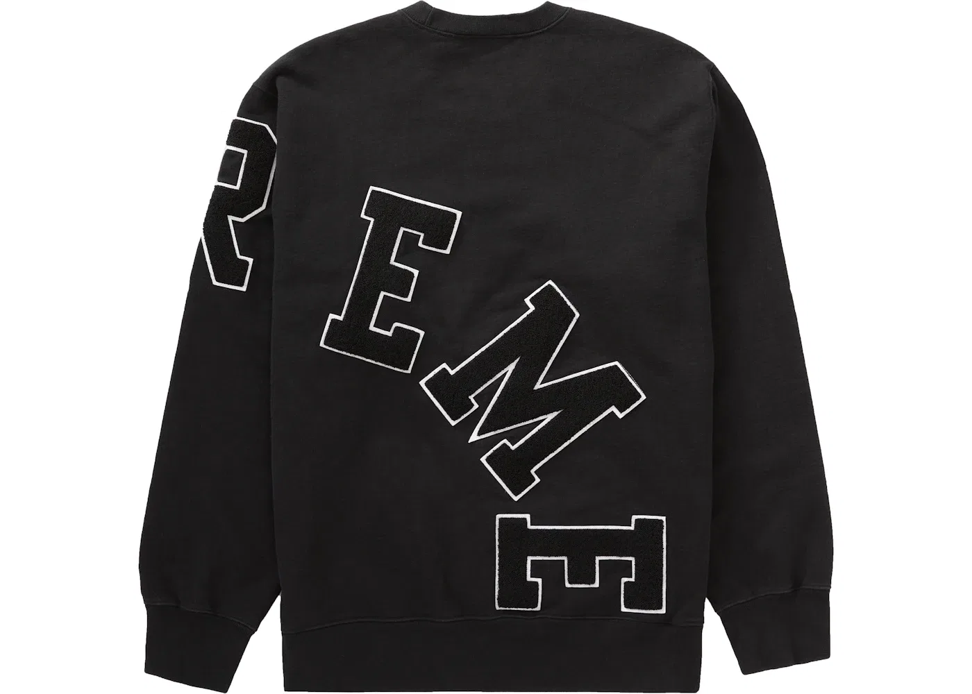 Мужской свитшот Supreme Big Arc Crewneck, Black — фото 2