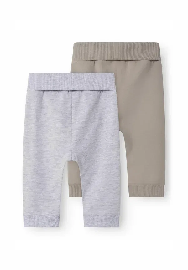 Брюки вельветовые 2Er-pack regular fit Two Soon light grey melange, светло-серый — фото 4