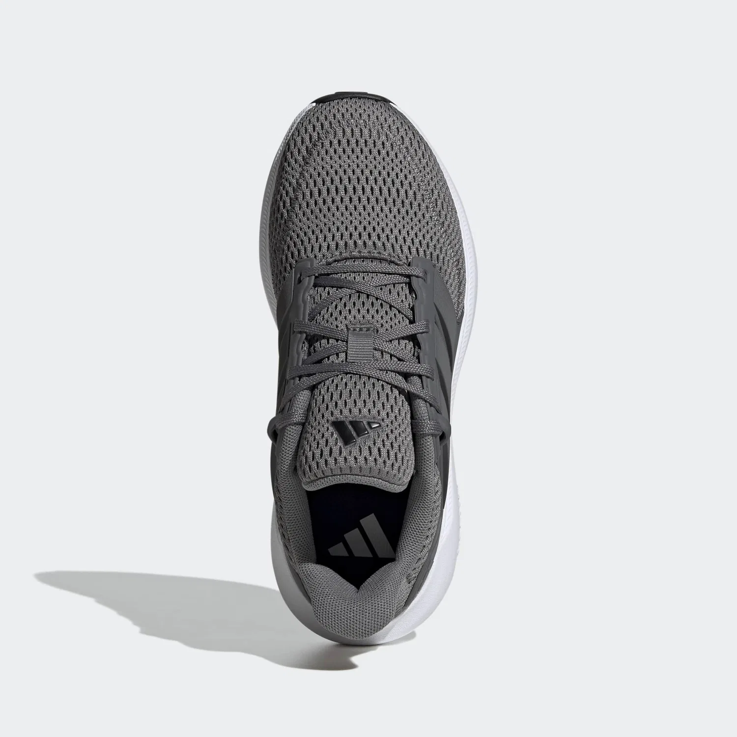 Детские кроссовки с круглым носом Adidas Sportswear, Grey Four/Core Black/Ftwr White — фото 4