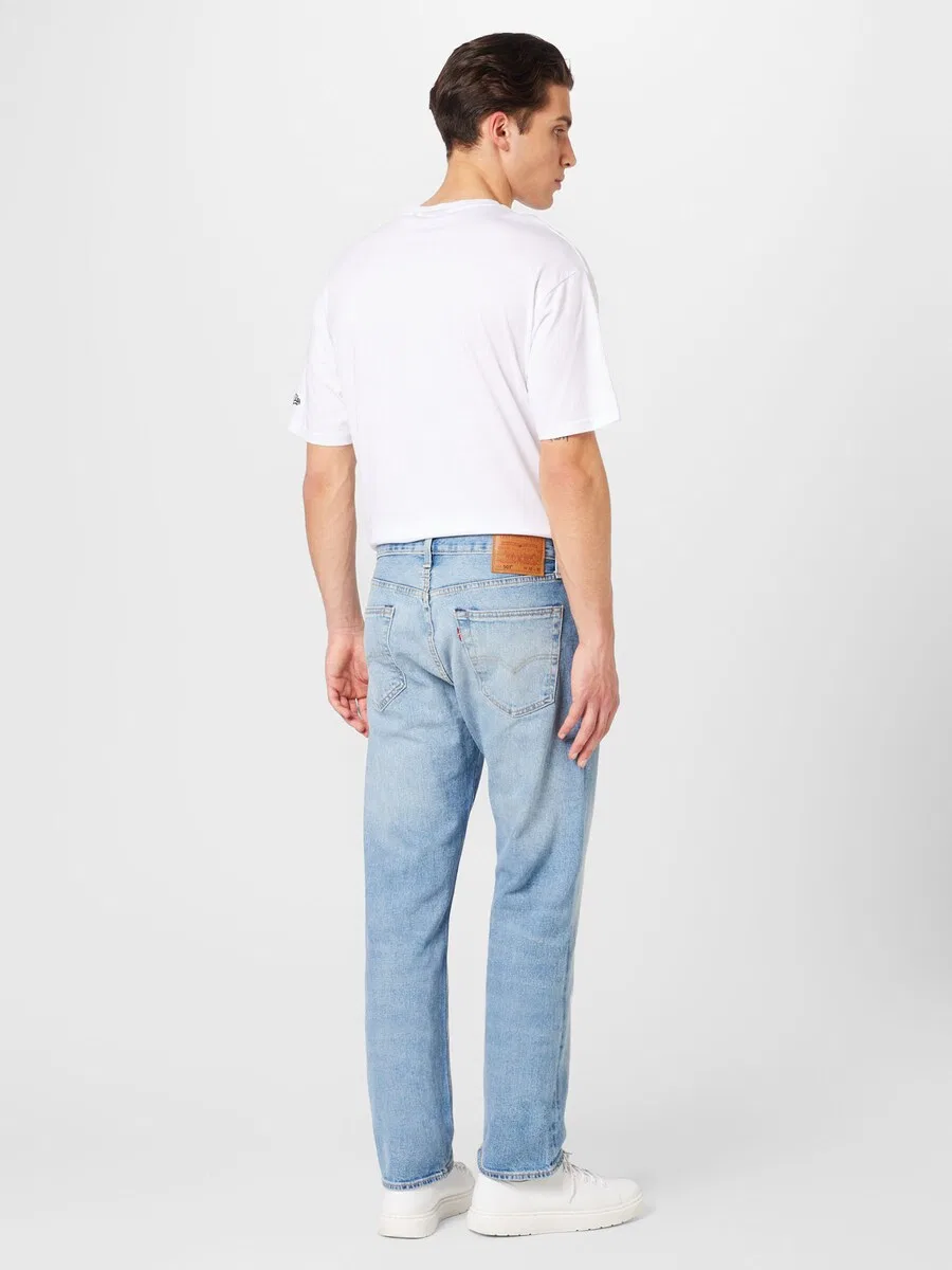 Джинсы LEVI'S Regular '501 Levi's' светло-голубого цвета — фото 4