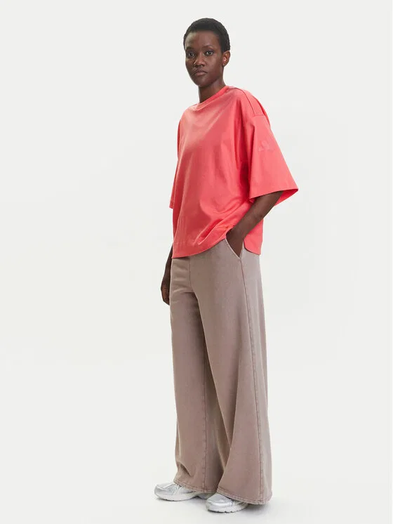 Футболка loose fit ALL SZN Soft Lux Adidas, коралловый — фото 2