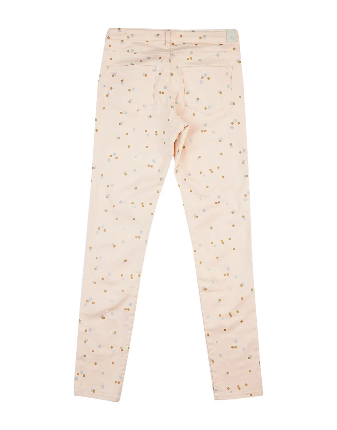 Детские джинсы для девочек с принтом Straight-Leg Scotch R'Belle, Light Pink — фото 2
