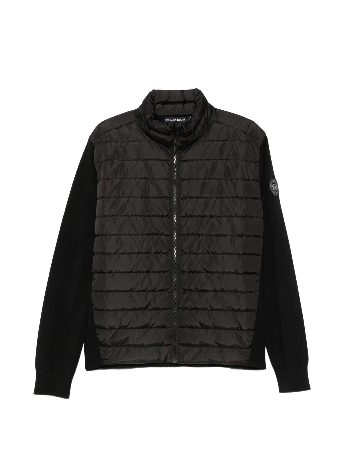 Стеганая куртка Hybridge Flavio черного цвета Canada Goose, черный