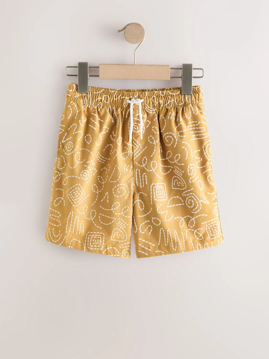 Плавки с принтом Ochre Yellow Next, Охра