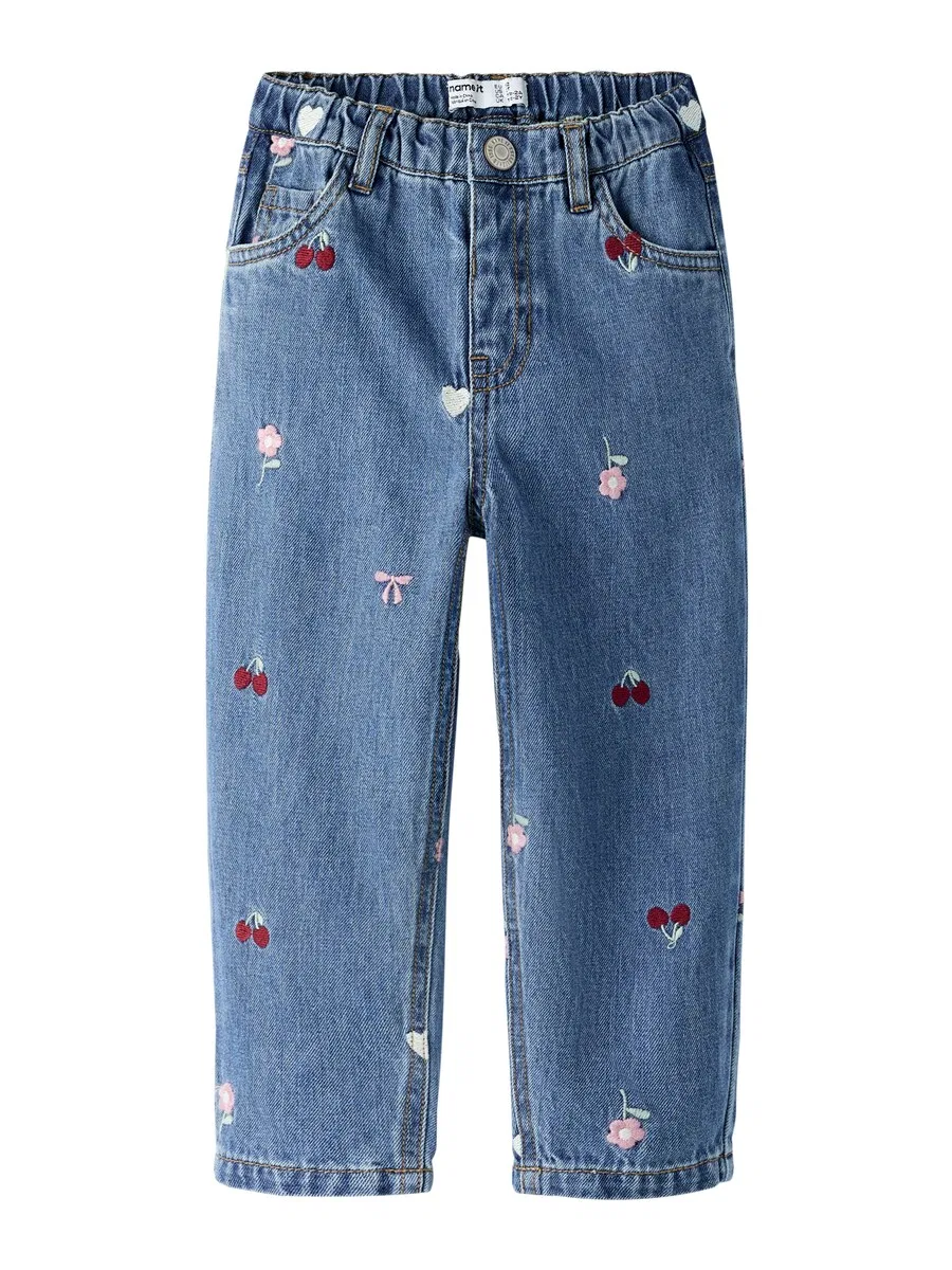 Джинсы NAME IT Regular Jeans 'NMFBella' синего цвета