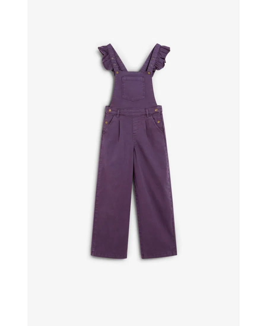 Комбинезон-поло с принтом Kids Small Smart Dungaree Scalpers, Purple