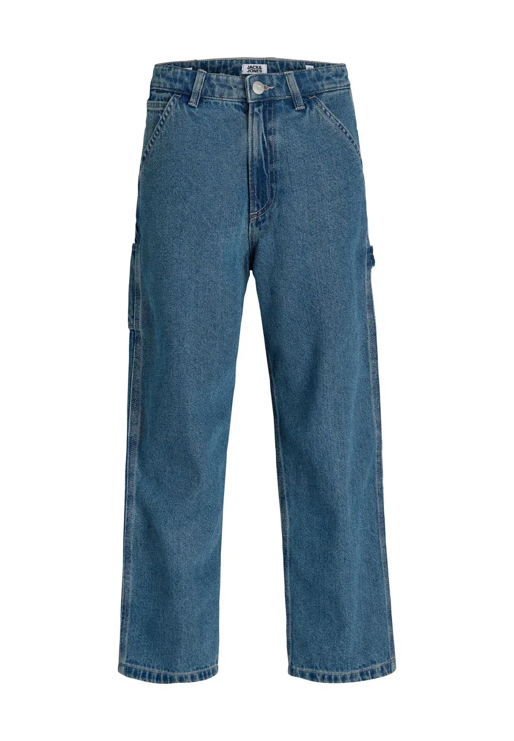 Jjialex jjcarpenter at 233 jnr unisex - джинсы свободного кроя Jack & Jones Junior, Blue Denim