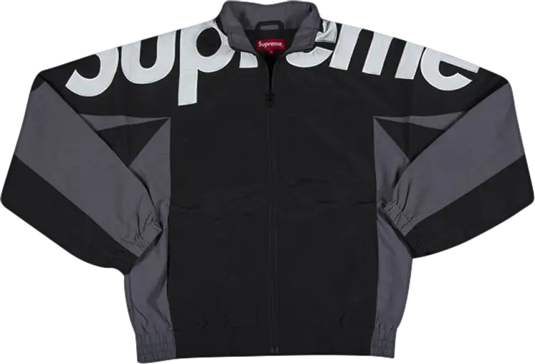 

Куртка Supreme Shoulder Logo Track Jacket 'Black', черный