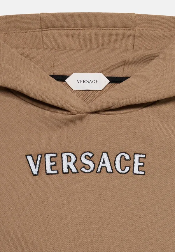 Контур логотипа, унисекс - худи Versace, белый/черный — фото 3
