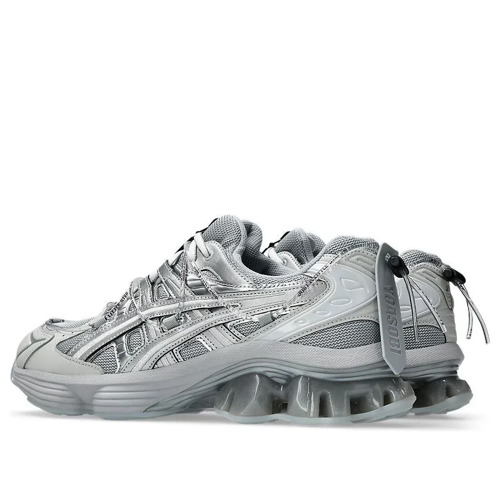 Кроссовки ASICS x Yoasobi Gel-Kinetic Fluent 'Silver' — фото 4