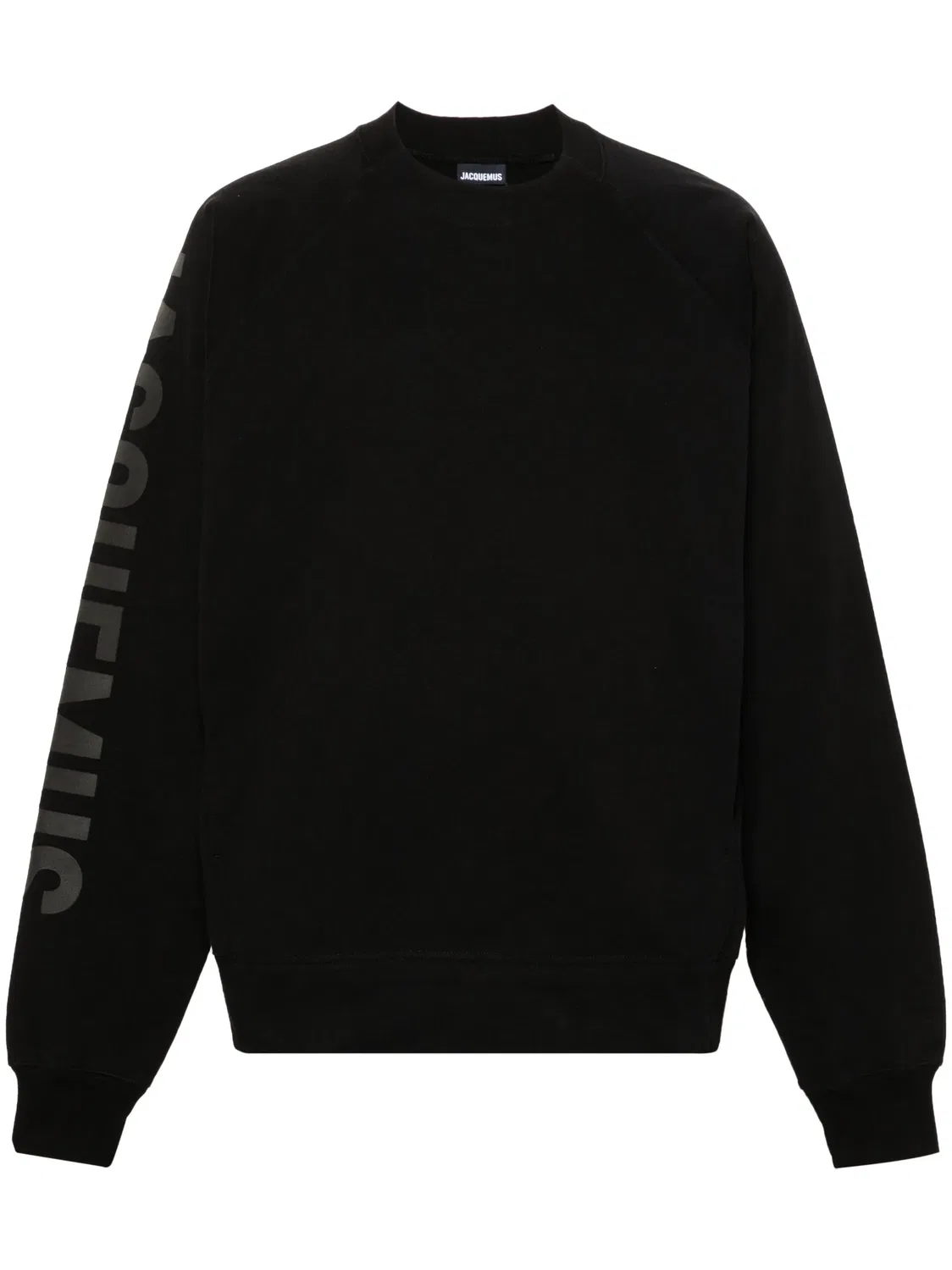 Хлопковый свитшот Typo Jacquemus, черный