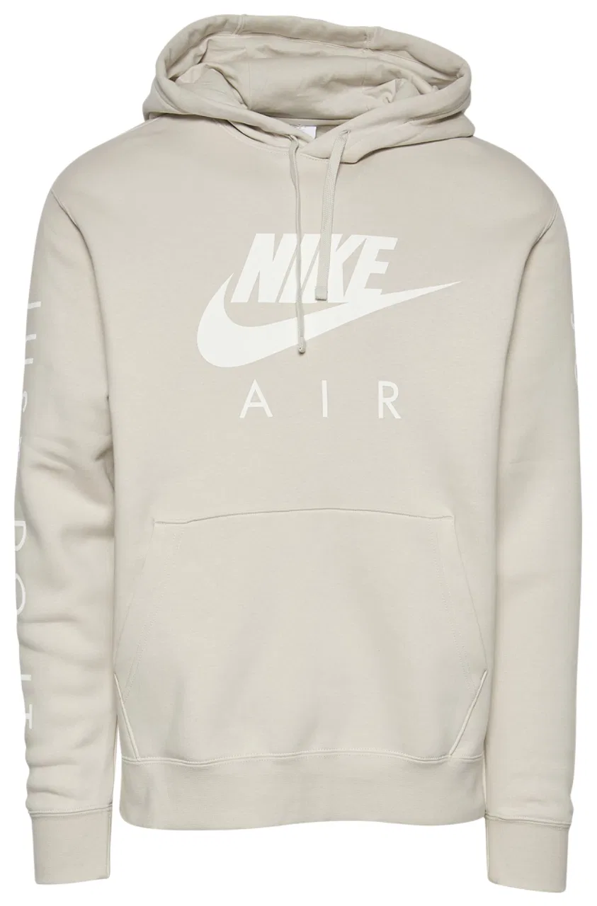 Мужское худи Just Do It Nike, цвет Beige/White