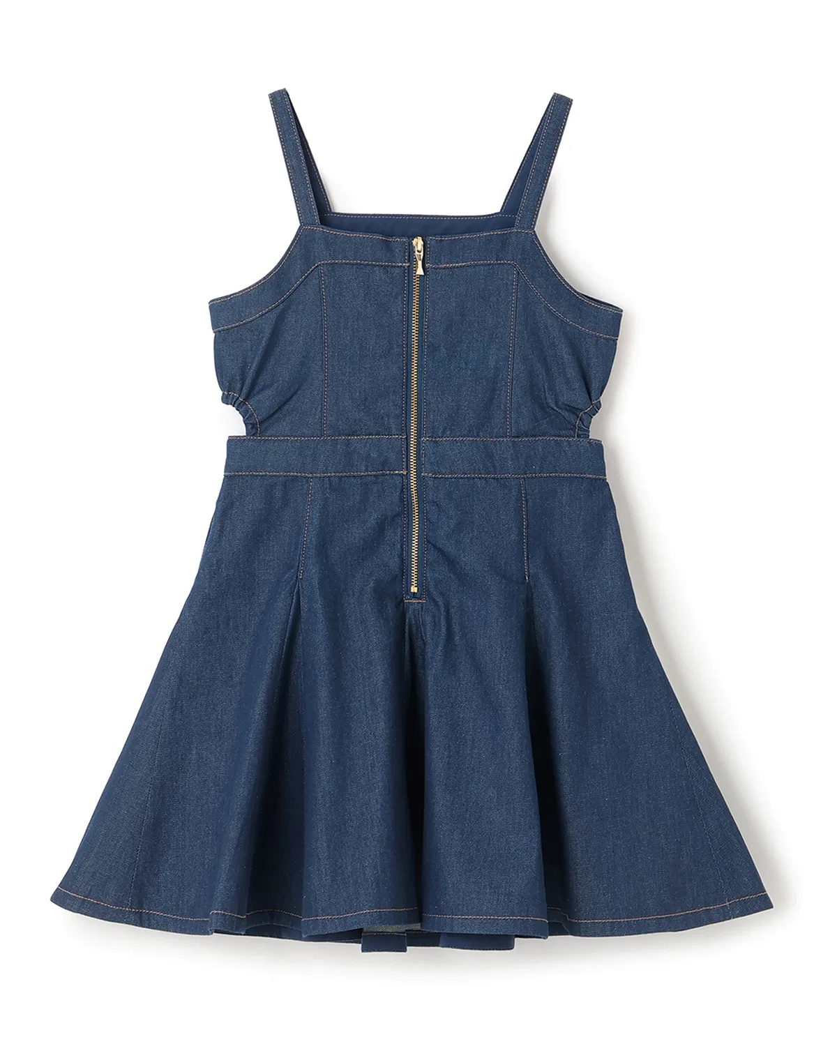 Детский сарафан с боковыми вырезами, модель Side Cutout Jumper, kate spade new york kids, Navy — фото 2
