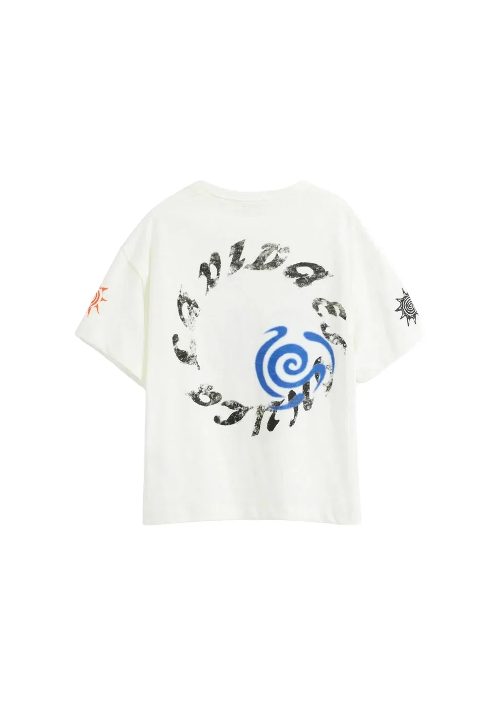 Футболка с принтом роботов - футболка с принтом Desigual, White — фото 2
