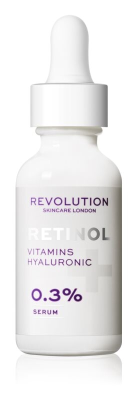 

Сыворотка против морщин с ретинолом и гиалуроновой кислотой Revolution Skincare Retinol 0.3%