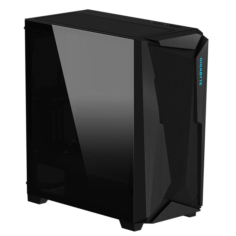 

Корпус Gigabyte C301 Glass, Mid Tower, черный