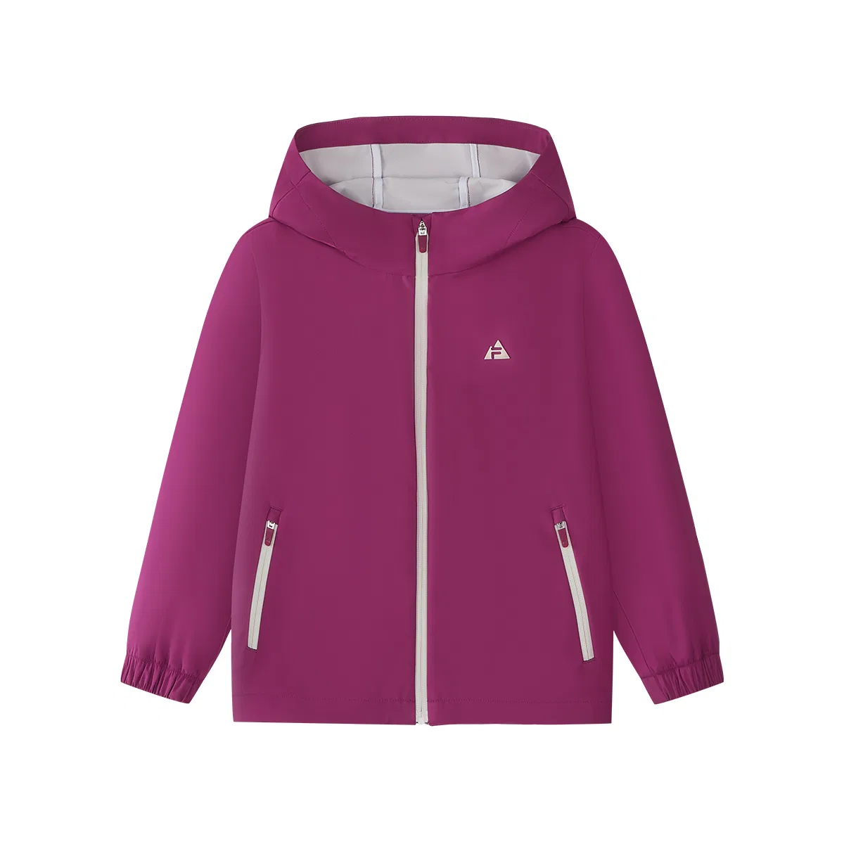 Детская куртка с капюшоном средней растяжимости FILA KIDS, Tree Rose Red