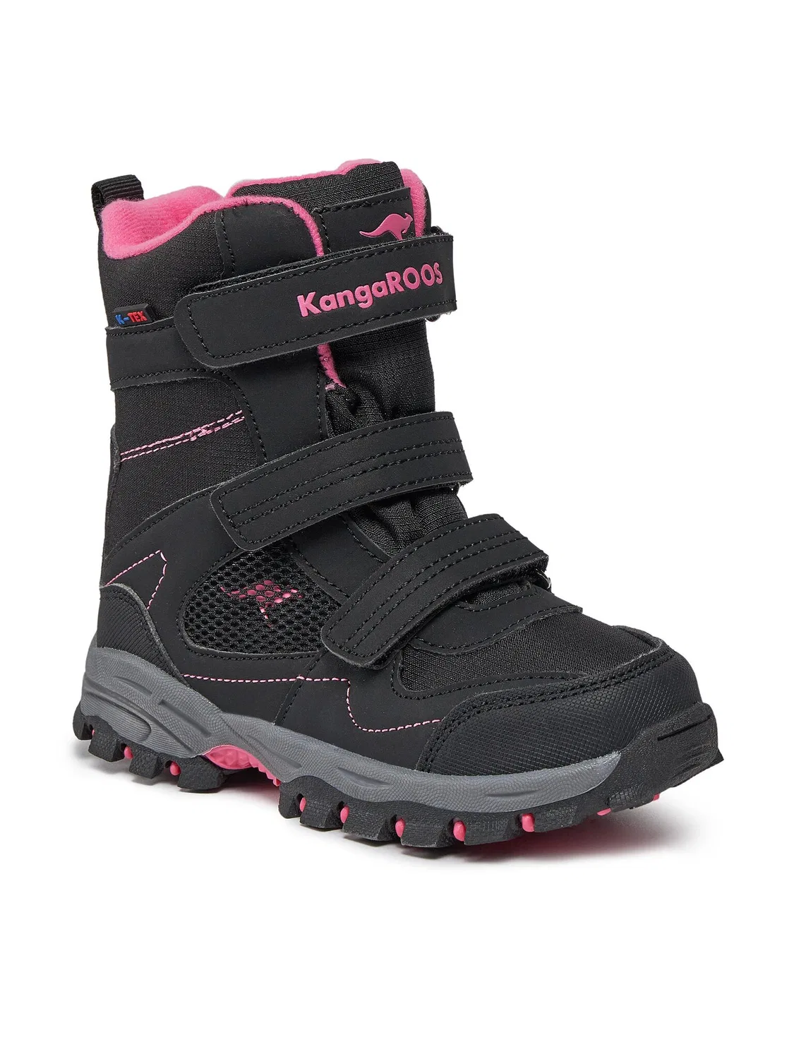 Снегоступы для девочки K-Robi Ktx Kangaroos, черный — фото 2
