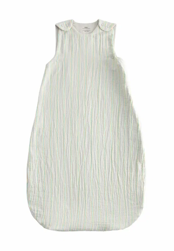 Спальный мешок хлопковый 1.0 tog sleeping bag Marks & Spencer, Light Duck Egg