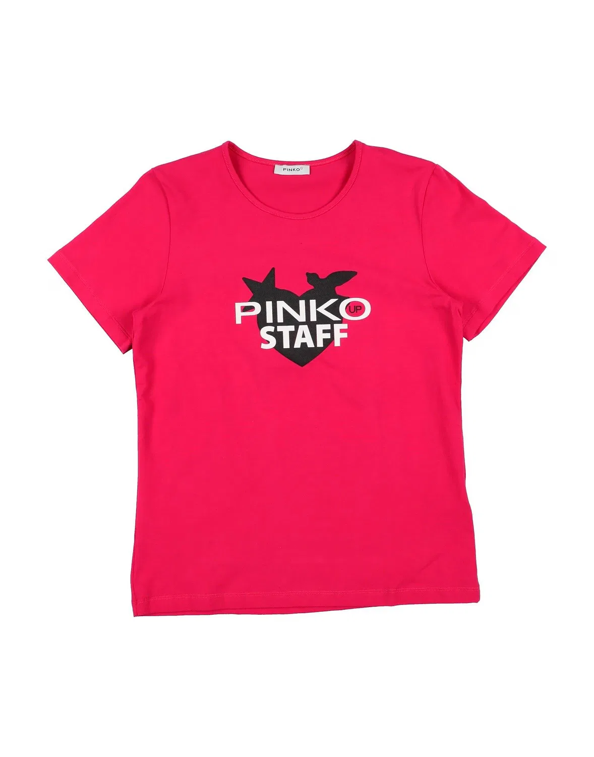 Детская футболка для девочек с аппликацией Pinko Up, фуксия