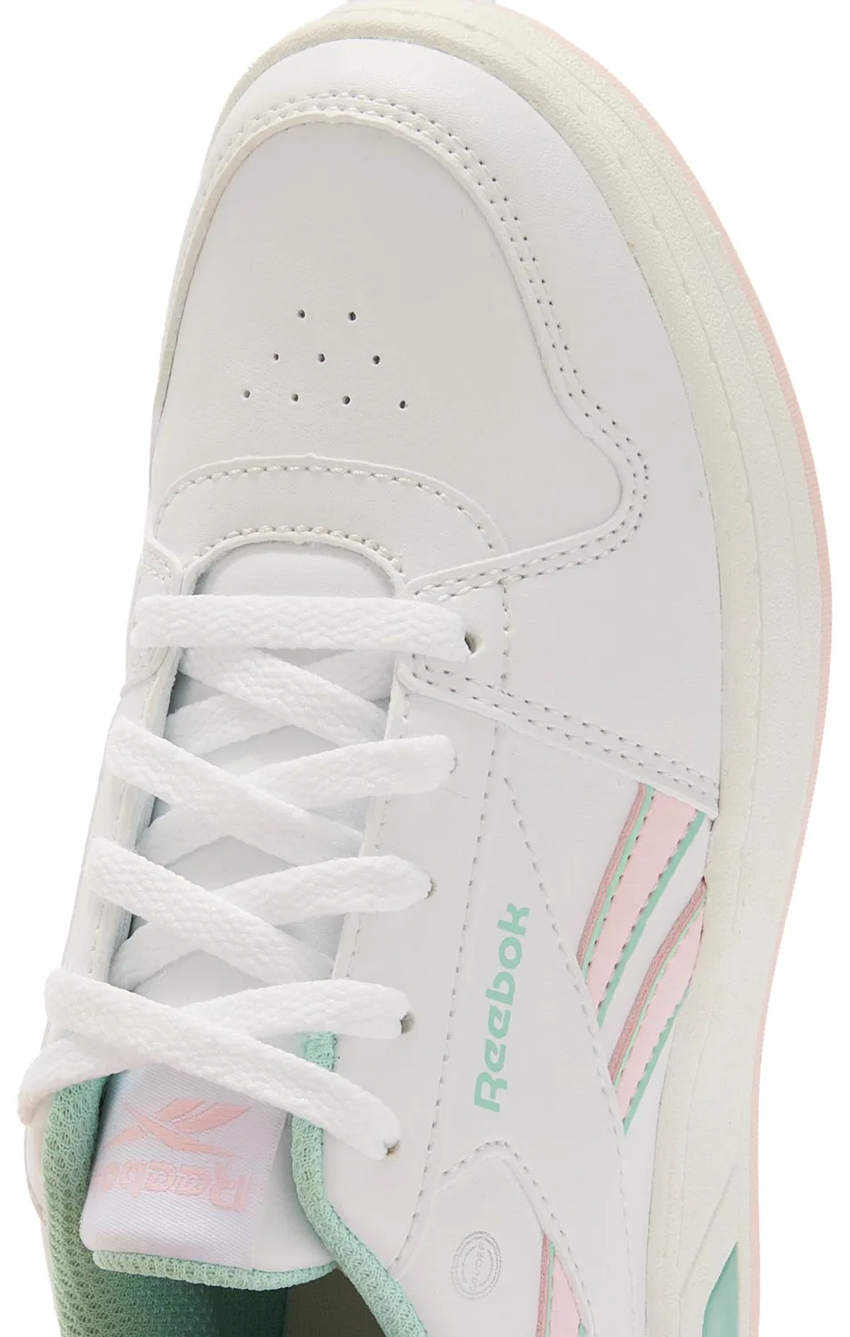 Детские кроссовки для девочек с подсветкой Reebok Royal Prime Step N' Flash, Ftwrwhite Frostedberry Glitchaqua — фото 3