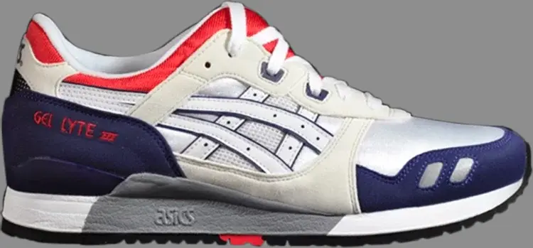

Кроссовки gel lyte 3 'france' Asics, белый