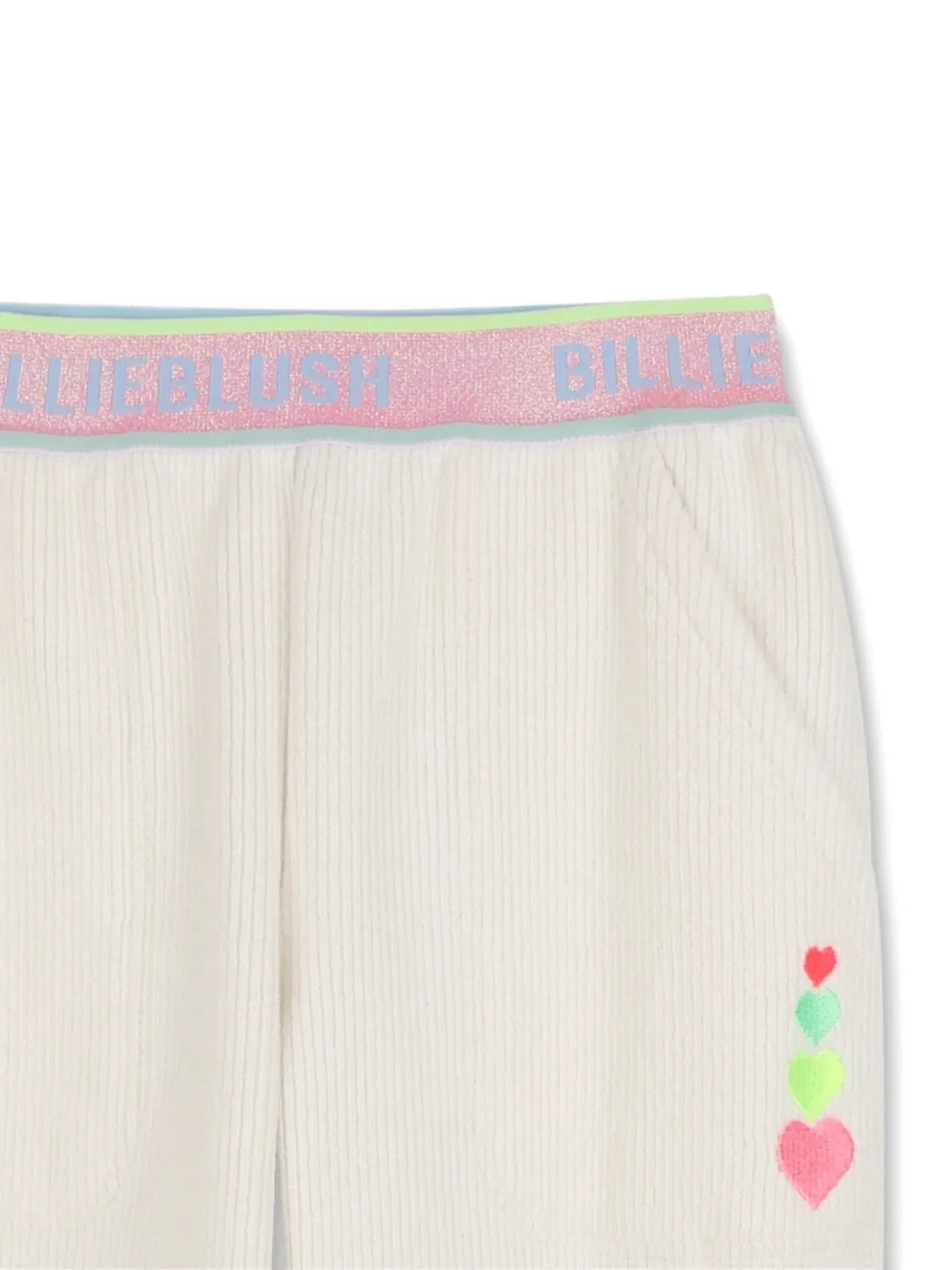 Спортивные брюки с вышивкой Billieblush, белый — фото 3