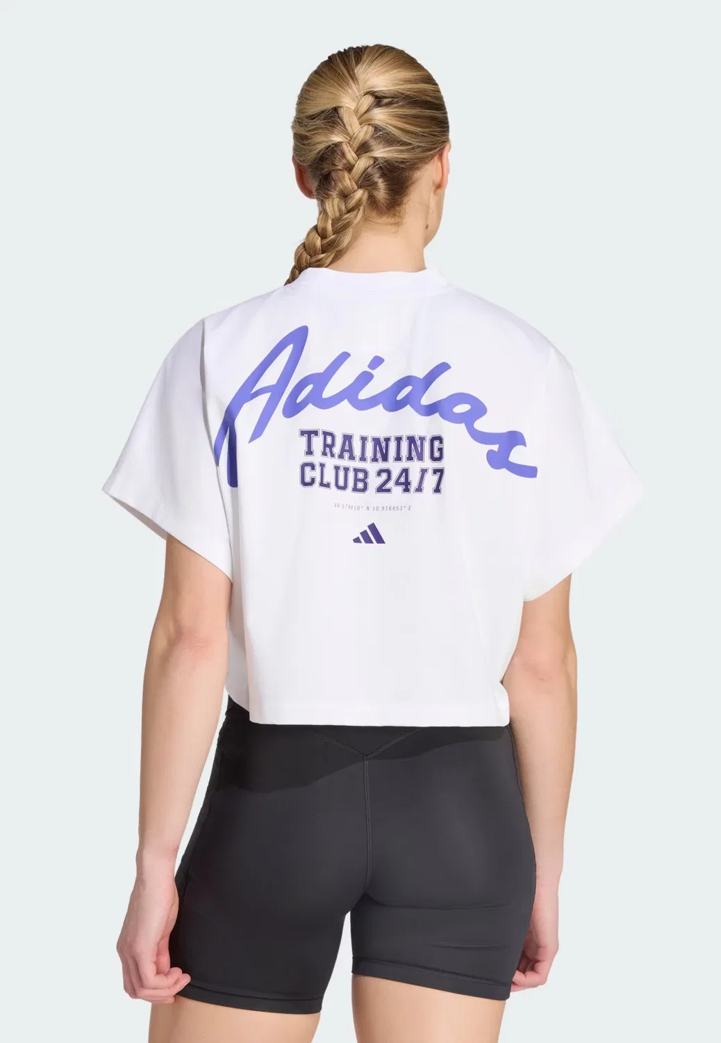 Спортивная футболка Adidas Performance Shirt PrimeLift белого цвета — фото 2