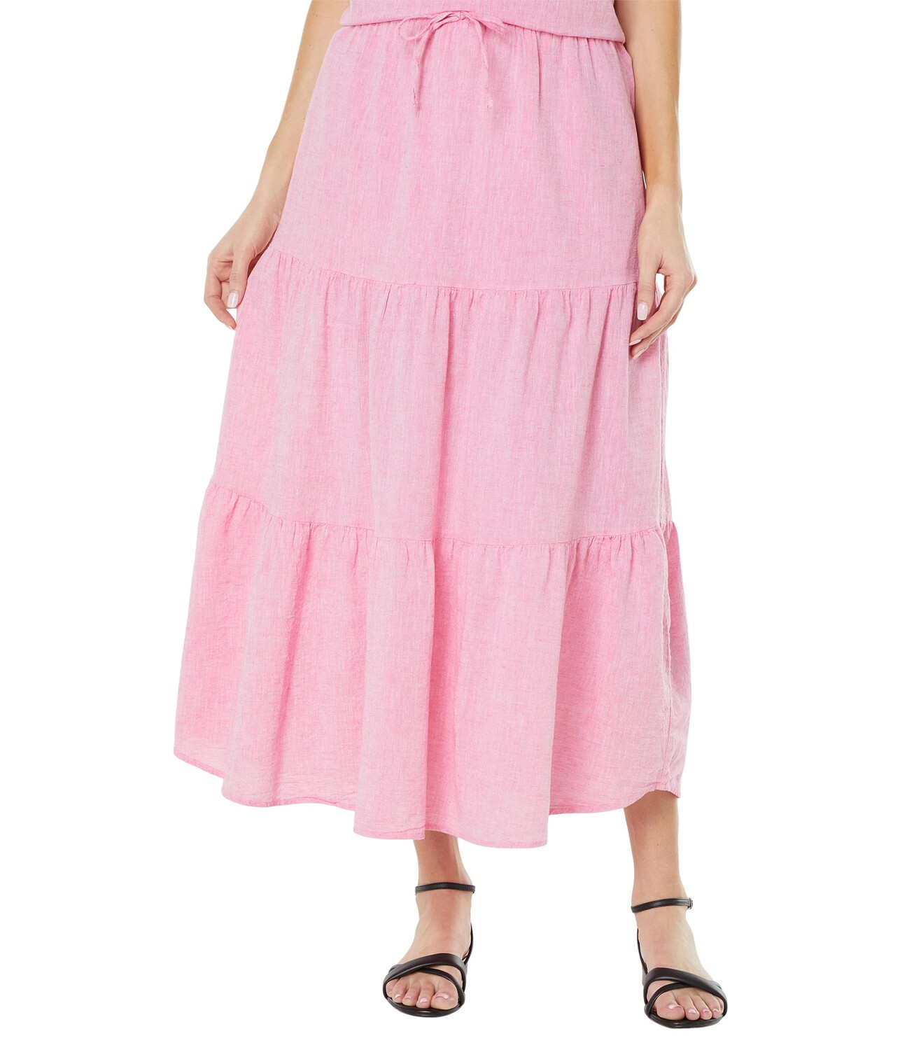 

Юбка Dylan by True Grit, Prairie Cotton Linen Maxi Skirt