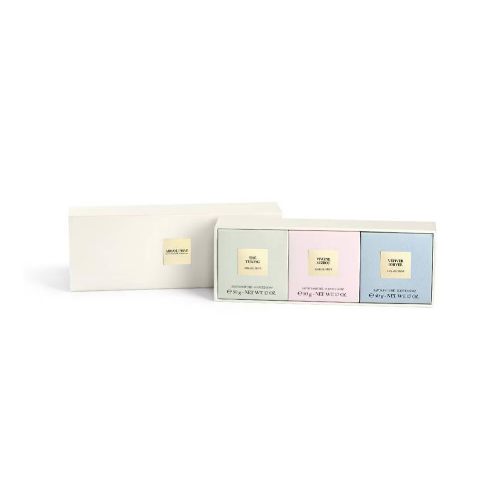 Подарочный набор мыла Giorgio Armani Priv Les Eaux