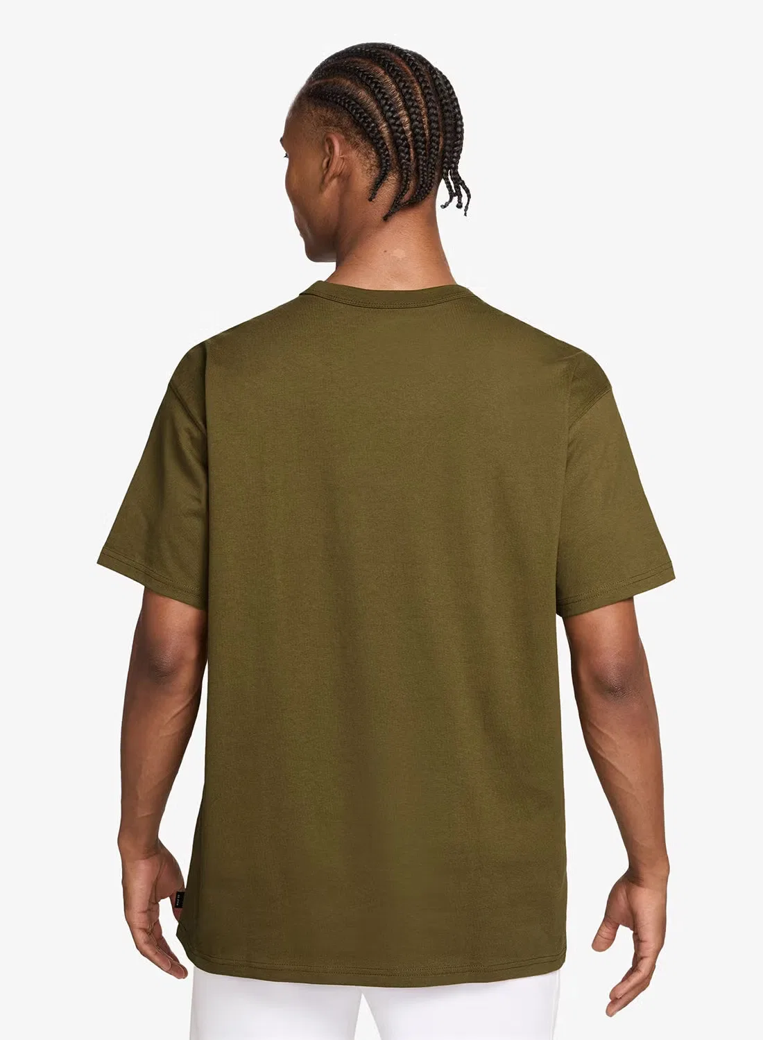 Футболка с принтом NSW Premium Essential Sustainable Nike, оливковый — фото 2