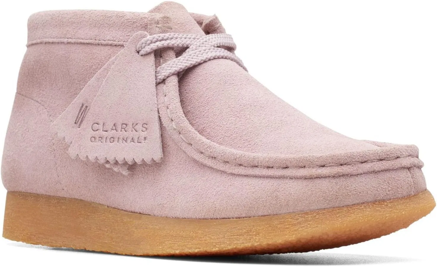 Детские ботинки для девочек Wallabee O Clarks, Pink — фото 4