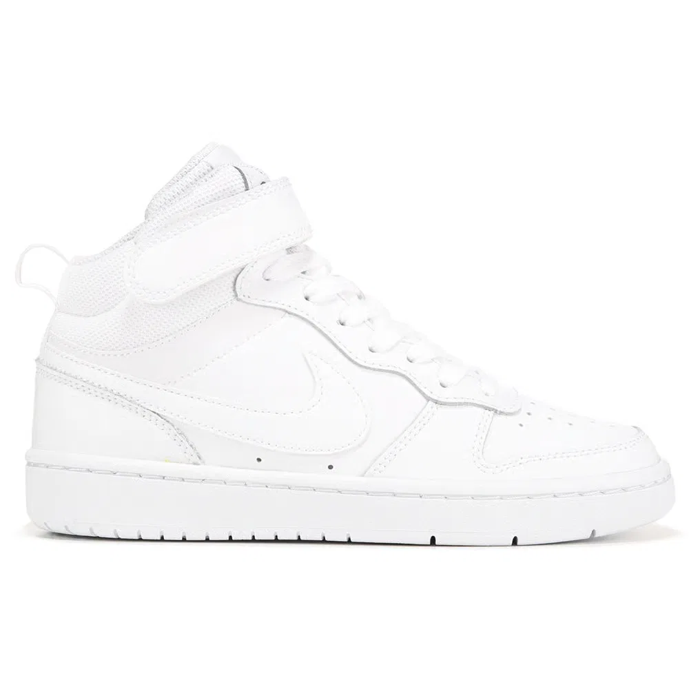 Детские кроссовки Kids' Court Borough средней высоты Nike, White — фото 2