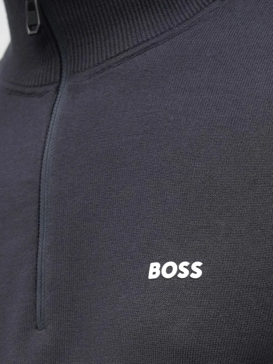 Свитер BOSS 'Ever-X' цвета "Ночной синий" — фото 3